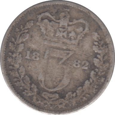 1882 THREEPENCE ( FAIR ) 3 - THREEPENCE - Cambridgeshire Coins