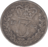 1882 THREEPENCE ( FAIR ) 3 - THREEPENCE - Cambridgeshire Coins