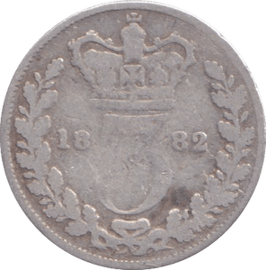 1882 THREEPENCE ( FAIR ) - THREEPENCE - Cambridgeshire Coins