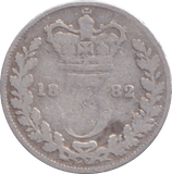 1882 THREEPENCE ( FAIR ) - THREEPENCE - Cambridgeshire Coins