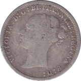 1882 THREEPENCE ( FINE ) - THREEPENCE - Cambridgeshire Coins