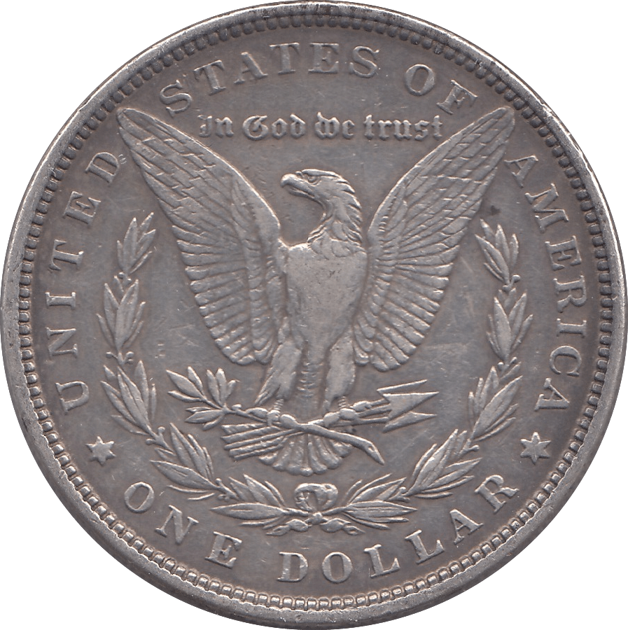 1882 USA SILVER MORGAN DOLLAR PHILADELPHIA MINT - SILVER WORLD COINS - Cambridgeshire Coins