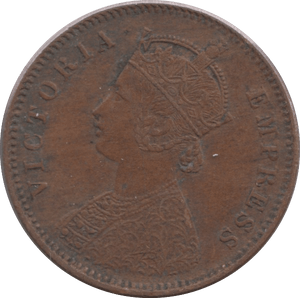 1883 1/4 ANNA INDIA - WORLD COINS - Cambridgeshire Coins