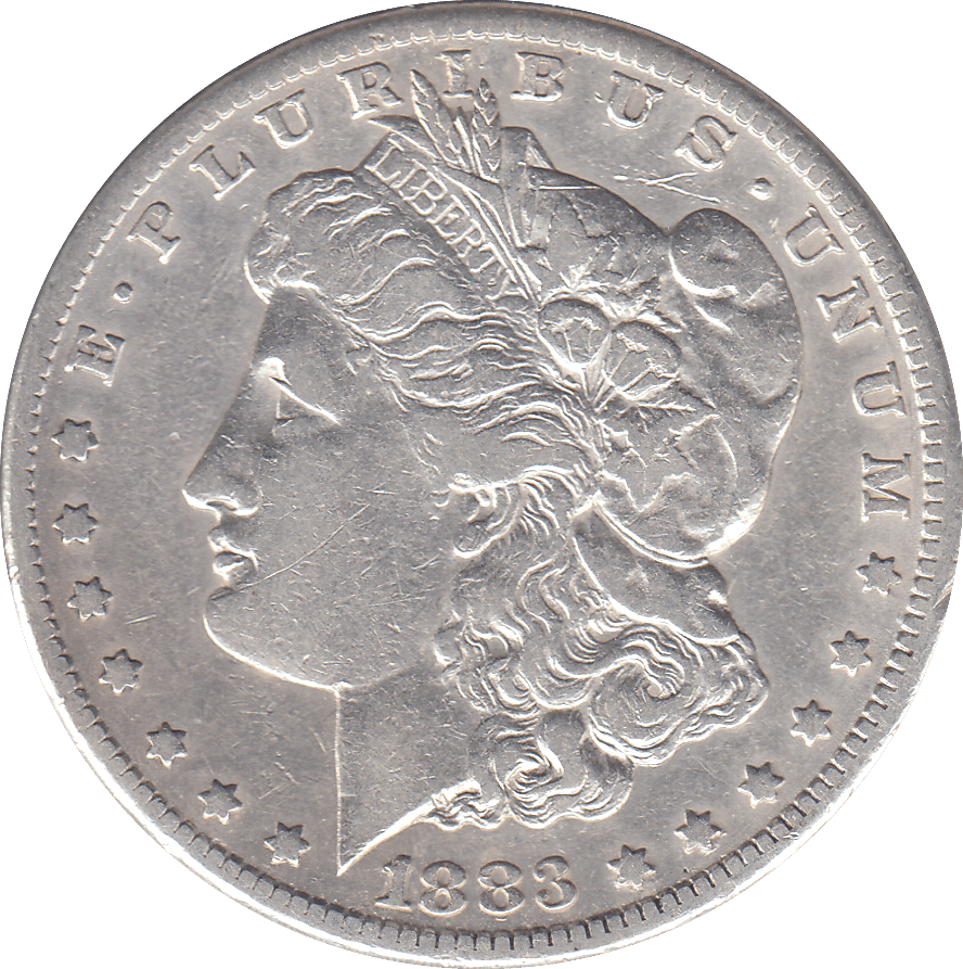 1883 CARSON CITY MORGAN DOLLAR - WORLD COINS - Cambridgeshire Coins