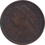 1883 FARTHING ( VF ) - FARTHING - Cambridgeshire Coins