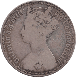 1883 FLORIN ( F ) - FLORIN - Cambridgeshire Coins