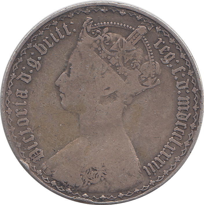 1883 FLORIN ( F ) - WORLD COINS - Cambridgeshire Coins