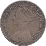 1883 FLORIN ( F ) - WORLD COINS - Cambridgeshire Coins