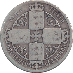 1883 FLORIN ( FAIR ) - FLORIN - Cambridgeshire Coins