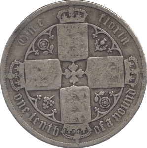 1883 FLORIN ( FAIR ) - FLORIN - Cambridgeshire Coins