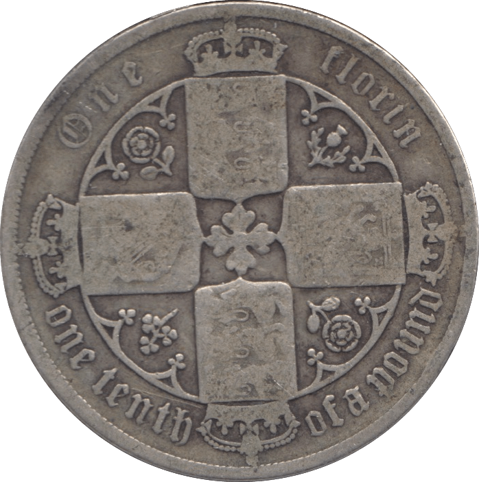 1883 FLORIN ( FAIR ) - FLORIN - Cambridgeshire Coins
