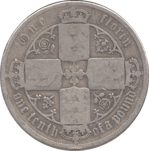1883 FLORIN ( FAIR ) - FLORIN - Cambridgeshire Coins