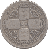 1883 FLORIN ( FAIR ) - FLORIN - Cambridgeshire Coins