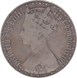 1883 FLORIN ( FINE ) - FLORIN - Cambridgeshire Coins