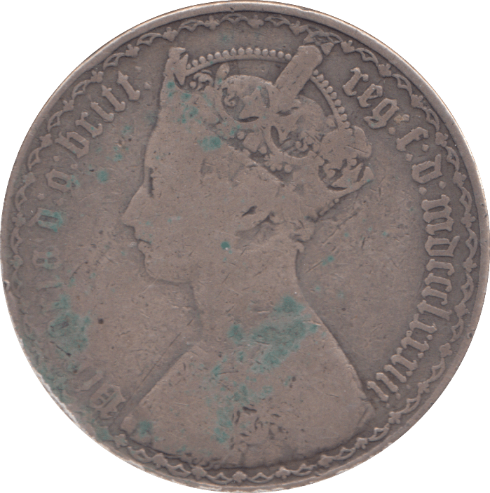 1883 FLORIN ( FINE ) - FLORIN - Cambridgeshire Coins