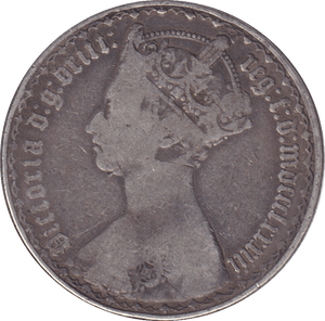 1883 FLORIN ( FINE ) - FLORIN - Cambridgeshire Coins