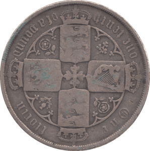 1883 FLORIN ( FINE ) - FLORIN - Cambridgeshire Coins