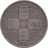 1883 FLORIN ( FINE ) - FLORIN - Cambridgeshire Coins