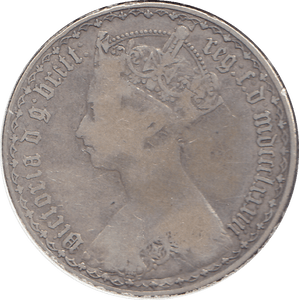1883 FLORIN ( FINE ) - FLORIN - Cambridgeshire Coins