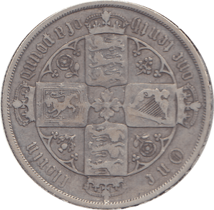 1883 FLORIN ( FINE ) - FLORIN - Cambridgeshire Coins