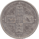1883 FLORIN ( FINE ) - FLORIN - Cambridgeshire Coins