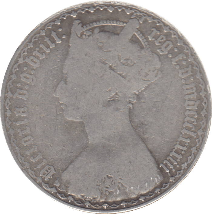 1883 FLORIN ( FINE ) - FLORIN - Cambridgeshire Coins