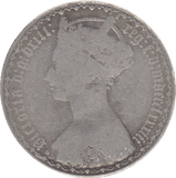 1883 FLORIN ( FINE ) - FLORIN - Cambridgeshire Coins