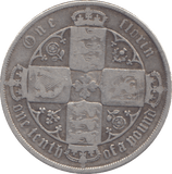 1883 FLORIN ( FINE ) - FLORIN - Cambridgeshire Coins