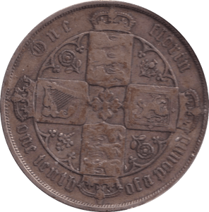 1883 FLORIN ( GF ) - FLORIN - Cambridgeshire Coins
