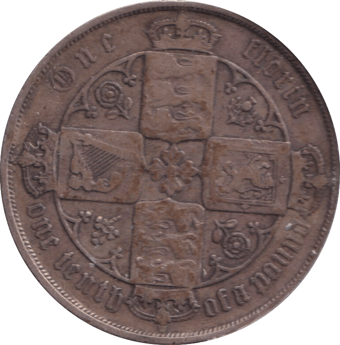 1883 FLORIN ( GF ) - FLORIN - Cambridgeshire Coins