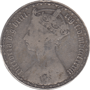 1883 FLORIN ( GF ) - FLORIN - Cambridgeshire Coins