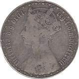 1883 FLORIN ( GF ) - FLORIN - Cambridgeshire Coins