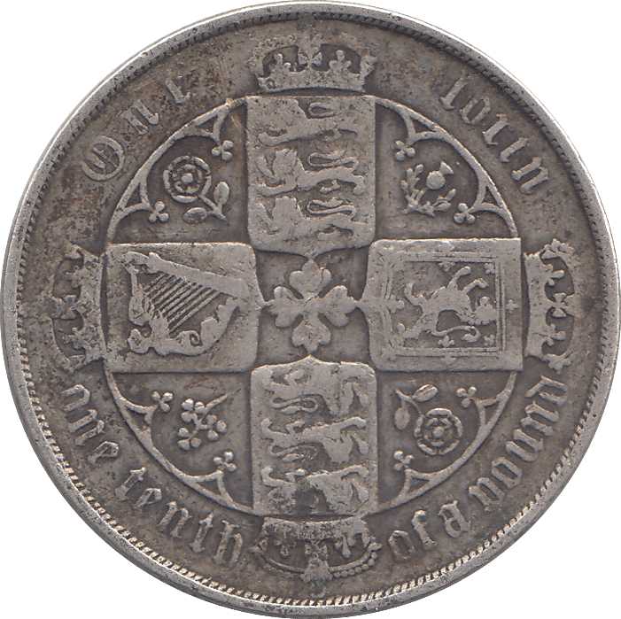 1883 FLORIN ( GF ) - FLORIN - Cambridgeshire Coins
