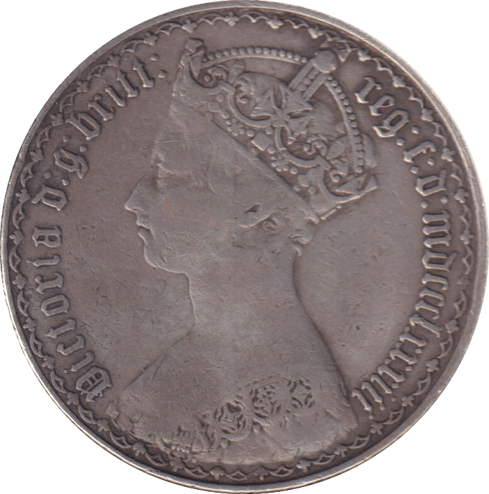 1883 FLORIN ( GF ) - FLORIN - Cambridgeshire Coins