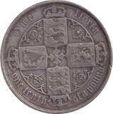 1883 FLORIN ( GF ) - FLORIN - Cambridgeshire Coins