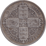 1883 FLORIN ( NF ) - FLORIN - Cambridgeshire Coins