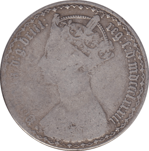 1883 FLORIN ( NF ) - FLORIN - Cambridgeshire Coins