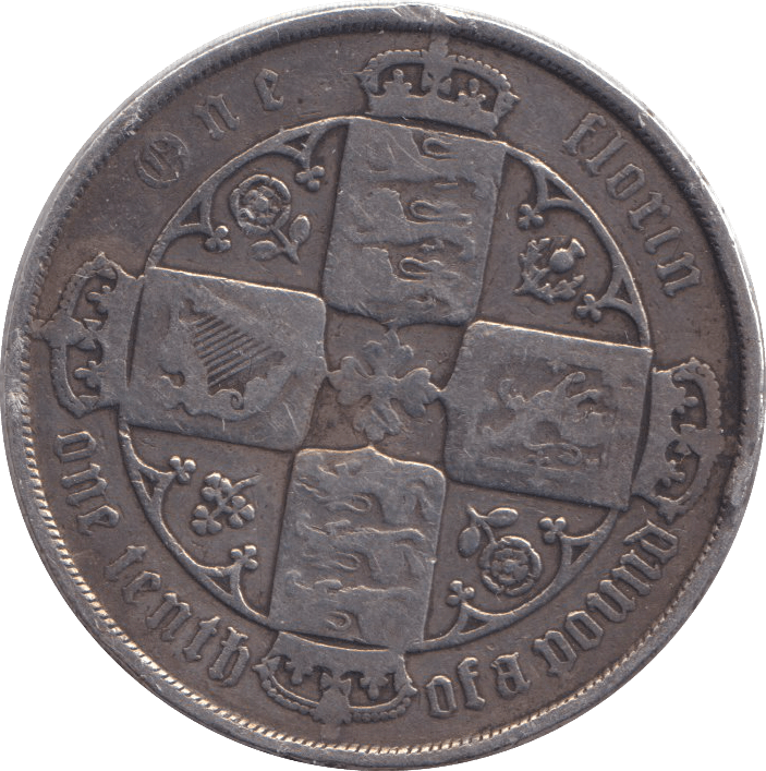 1883 FLORIN ( NF ) - WORLD COINS - Cambridgeshire Coins