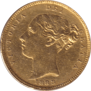 1883 GOLD HALF SOVEREIGN ( AUNC ) - HALF SOVEREIGN - Cambridgeshire Coins