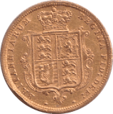 1883 GOLD HALF SOVEREIGN ( GVF ) - HALF SOVEREIGN - Cambridgeshire Coins