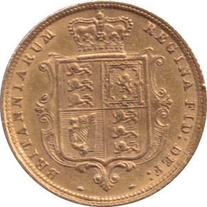 1883 GOLD HALF SOVEREIGN ( GVF ) - HALF SOVEREIGN - Cambridgeshire Coins