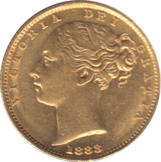 1883 GOLD SOVEREIGN ( AUNC ) SYDNEY MINT - SOVEREIGN - Cambridgeshire Coins