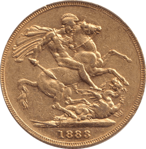 1883 GOLD SOVEREIGN ( GVF ) MELBOURNE MINT - SOVEREIGN - Cambridgeshire Coins