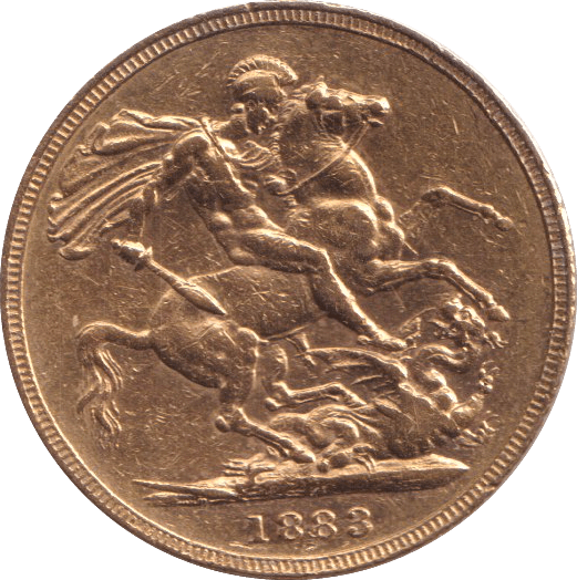 1883 GOLD SOVEREIGN ( GVF ) - SOVEREIGN - Cambridgeshire Coins