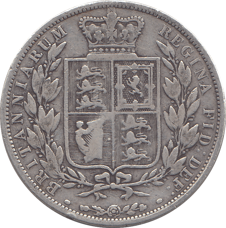 1883 HALF CROWN ( F ) - WORLD COINS - Cambridgeshire Coins