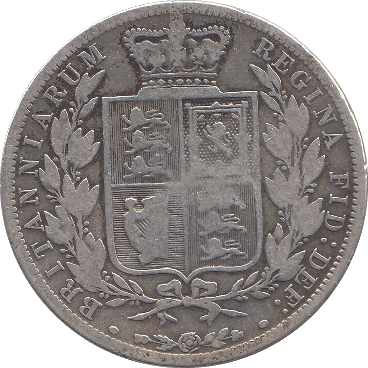 1883 HALF CROWN ( F ) - WORLD COINS - Cambridgeshire Coins