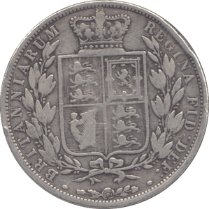 1883 HALF CROWN ( FAIR ) - HALFCROWN - Cambridgeshire Coins