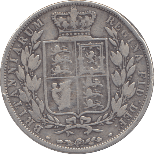 1883 HALF CROWN ( FAIR ) - HALFCROWN - Cambridgeshire Coins
