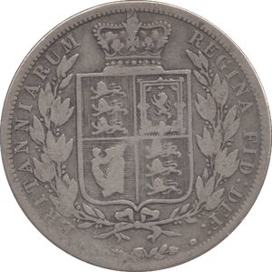 1883 HALF CROWN ( FINE ) - HALFCROWN - Cambridgeshire Coins