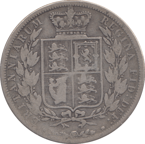 1883 HALF CROWN ( FINE ) - HALFCROWN - Cambridgeshire Coins